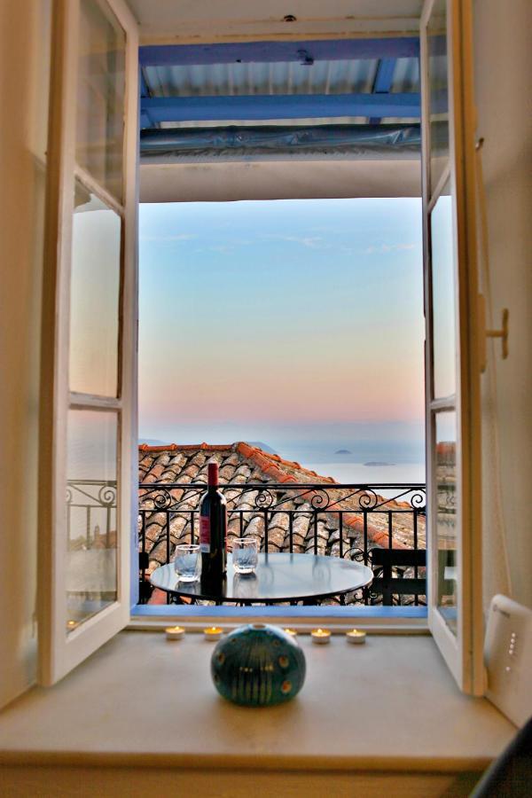 Villa Rodia House à Glossa Extérieur photo